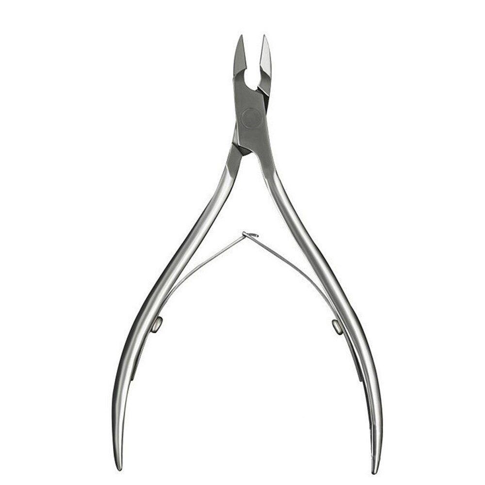 Stainless Steel Nail Art Cutter Scissor Cuticle Clipper Pusher Dead Skin Remover Manicure Pedicure  - view 2