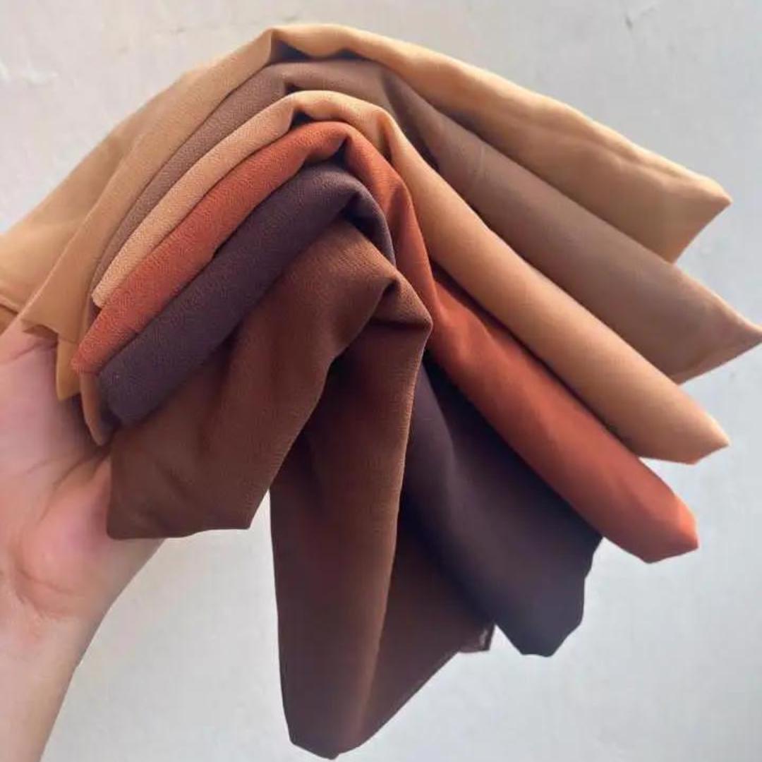 New Arrivals Premium Quality Chiffon Hijabs For Women Muslim Crinkle Cotton Hijab Scarf Headscarf