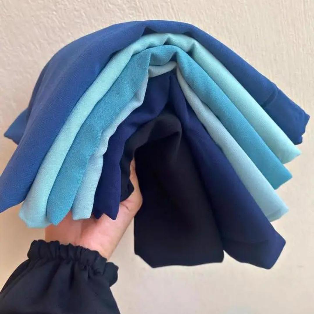 New Arrivals Premium Quality Chiffon Hijabs For Women Muslim Crinkle Cotton Hijab Scarf Headscarf - view 3