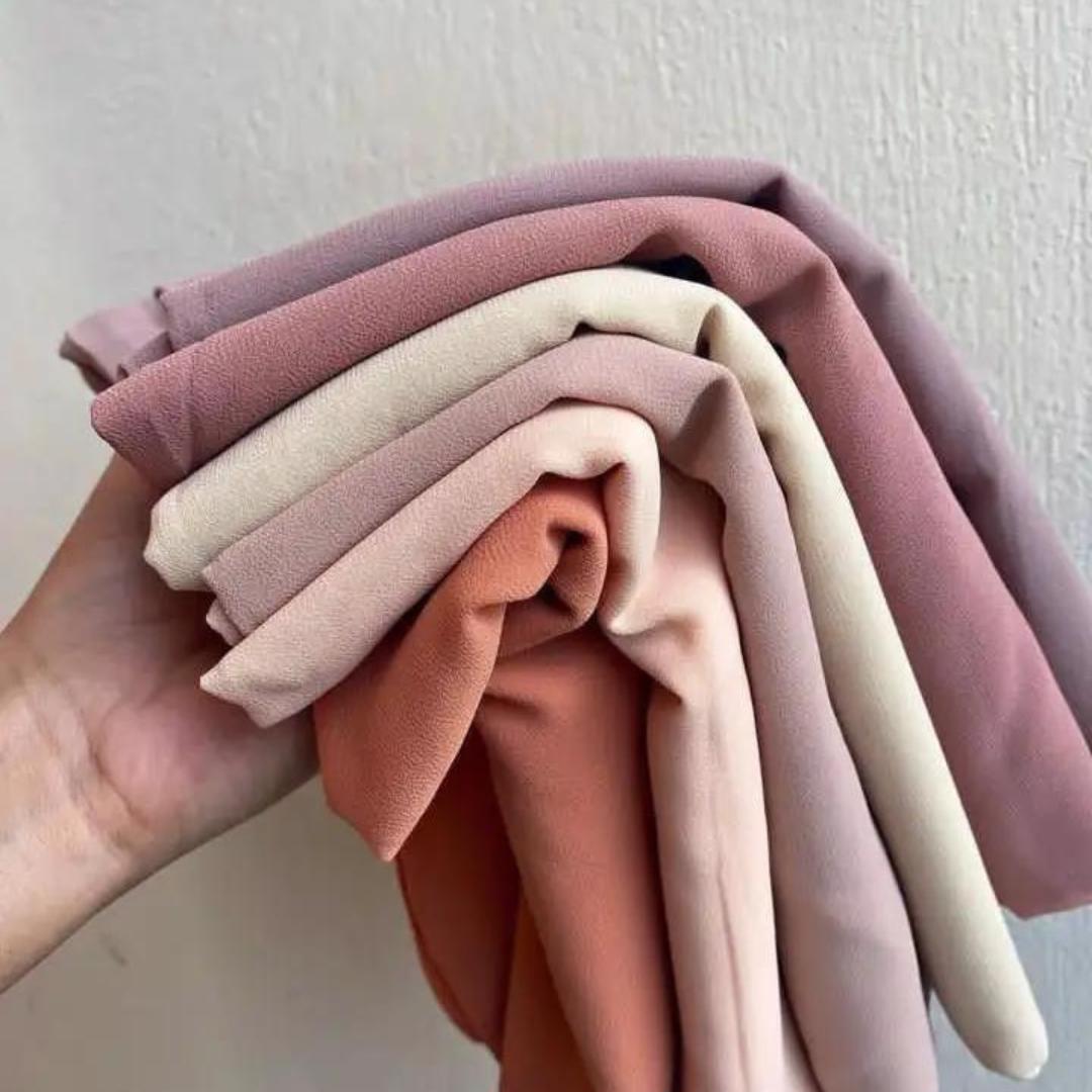 New Arrivals Premium Quality Chiffon Hijabs For Women Muslim Crinkle Cotton Hijab Scarf Headscarf - view 6