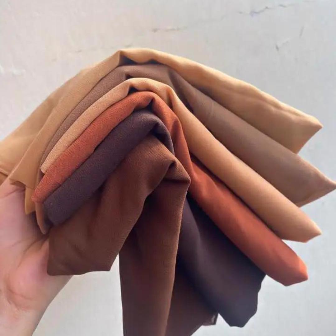 New Arrivals Premium Quality Chiffon Hijabs For Women Muslim Crinkle Cotton Hijab Scarf Headscarf - view 13