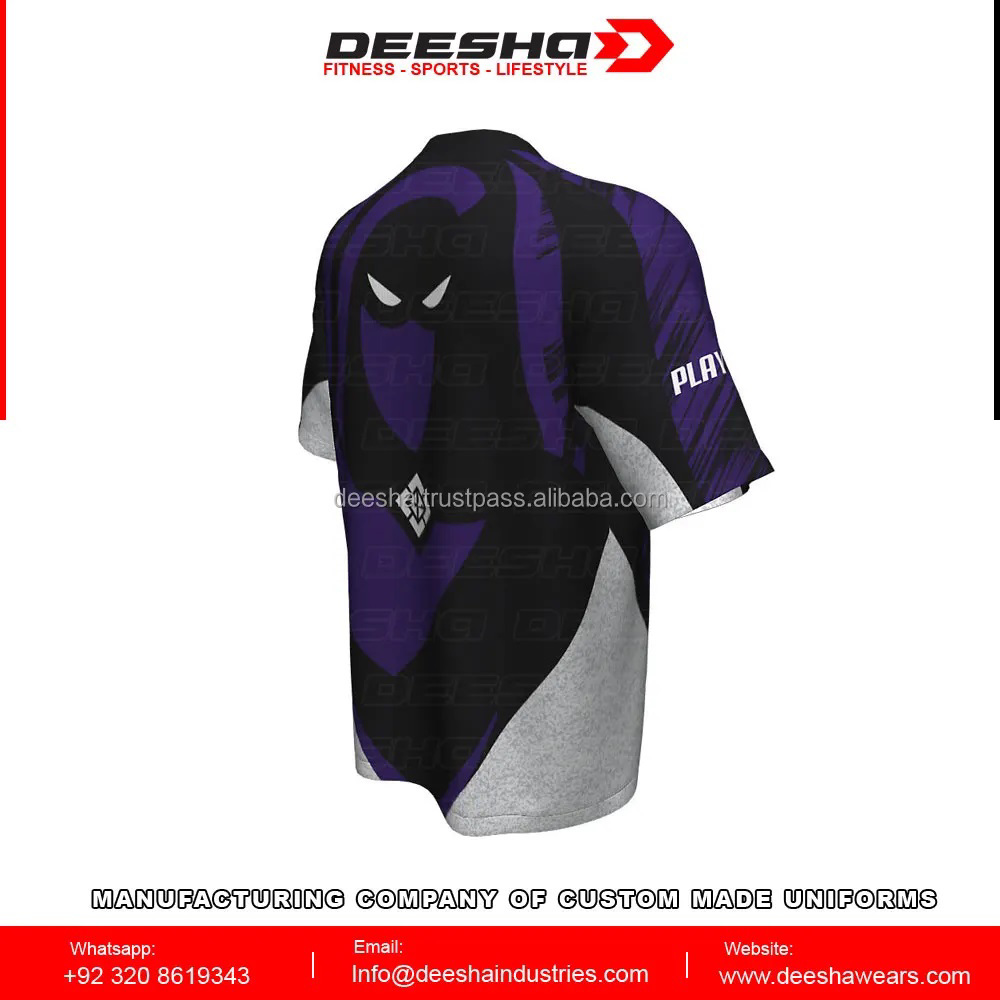 Esports Short Sleeve Jersey Stealth  - view 2