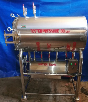 Stainless Steel Autoclave Sterilizer 100 Liters 