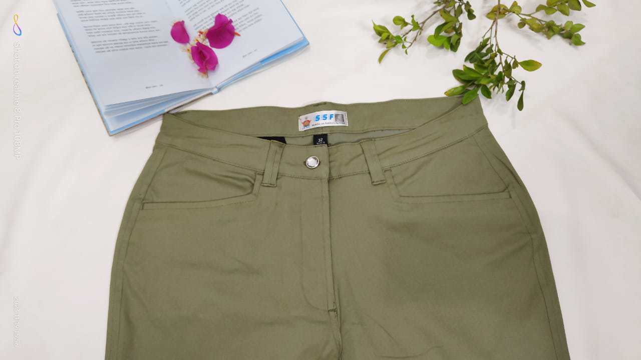 Woman Smart Gabardine Pants - view 3