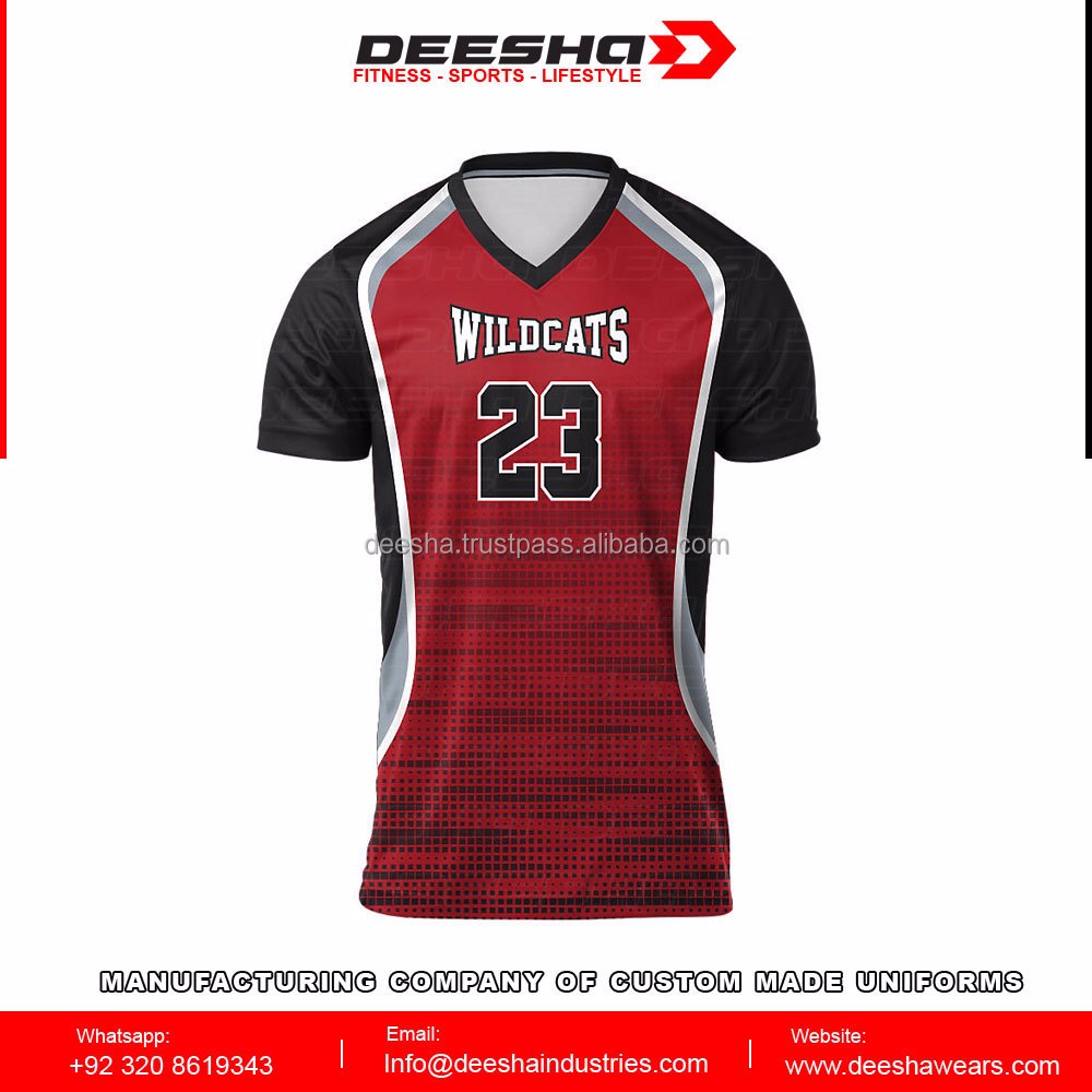 Volleyball Short Sleeve Jersey  VJ1 - view 2