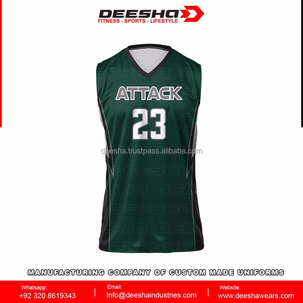 Volleyball Sleeveless Jerseys Attack