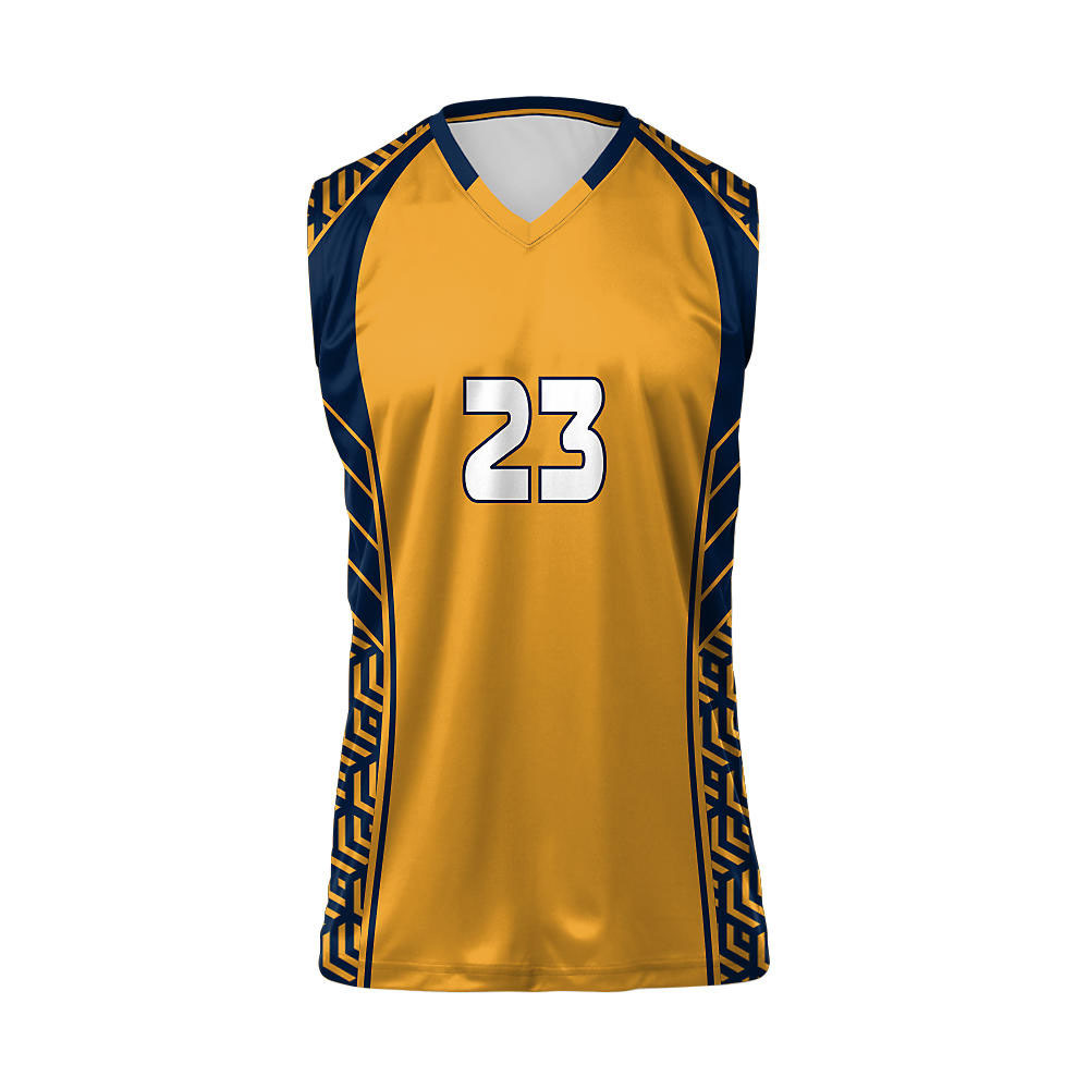 Volleyball Sleeveless Jerseys Yellow - view 5