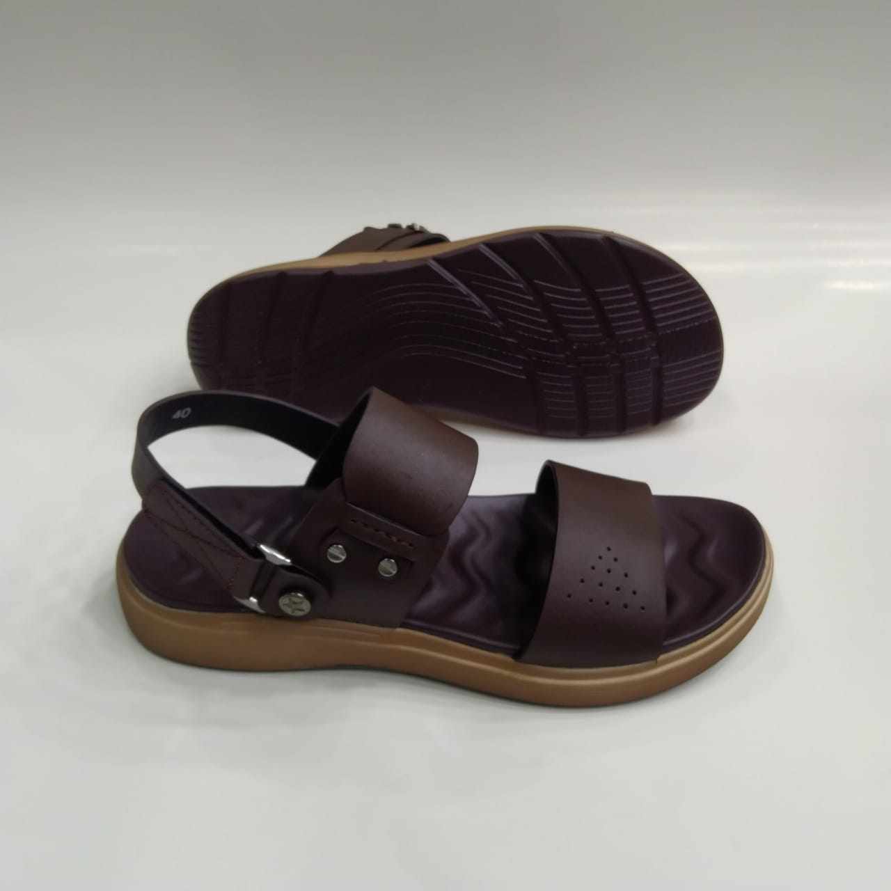 Men's leather Sandals Comfort Shoes Slingback Sandals - view 2