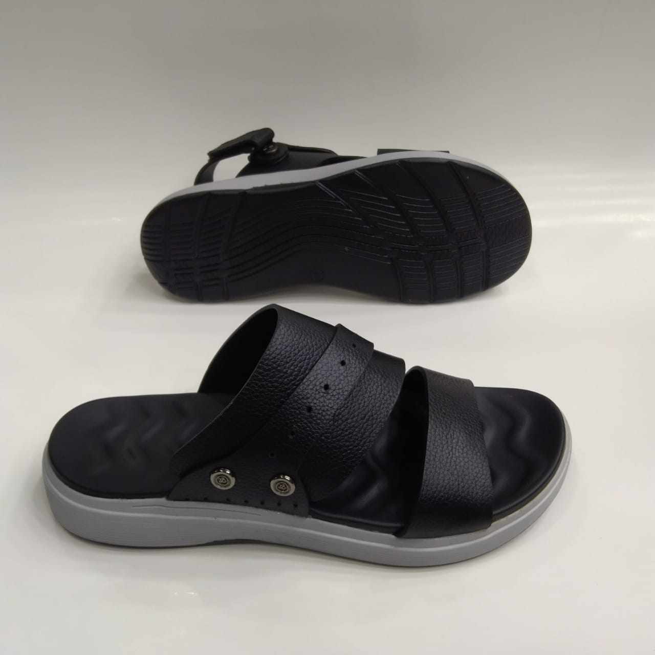 Men's leather Sandals Comfort Shoes Slingback Sandals - view 3