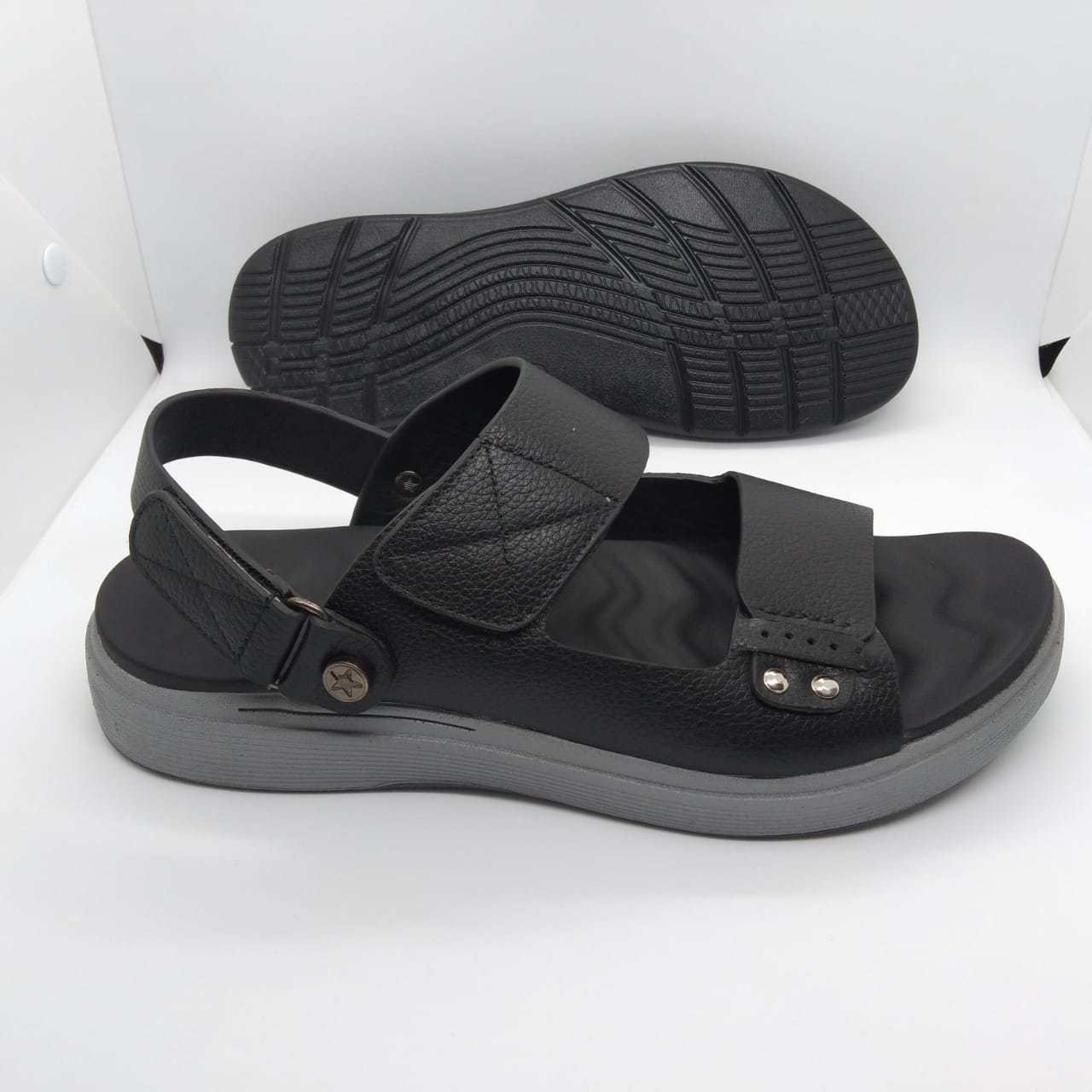 Men's leather Sandals Comfort Shoes Slingback Sandals - view 5