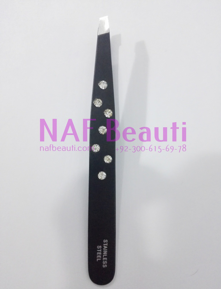 Eyebrow Tweezer with real Pearl