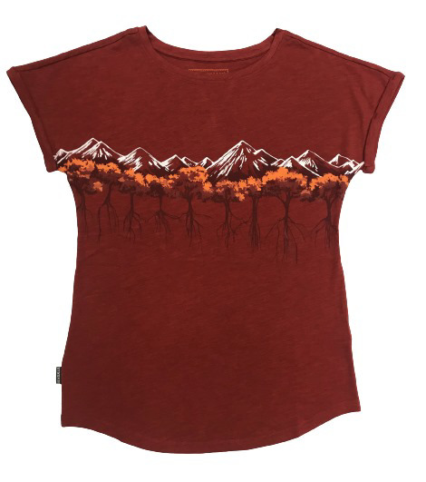 Womens Short Sleeve Printed/Solid Cropped Tee Shirt Customized - view 3