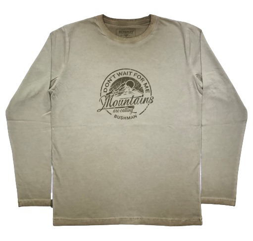 Mens Long Sleeve Printed Tee Shirt Customized - view 3
