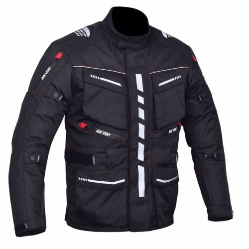 motor bike cardura jacket - view 4