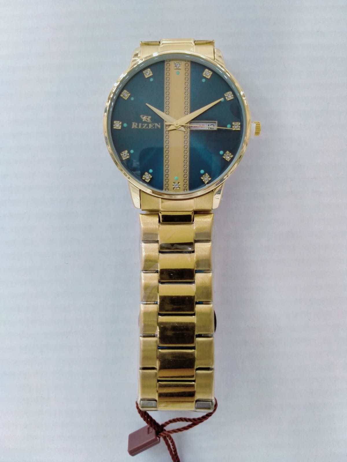 Rizen Steel Chain Watch With Fancy Dial High Quality - view 2
