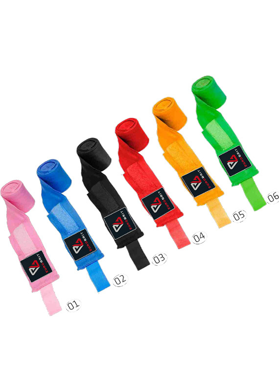 Hand Wrap In Cotton Polyester 3 Meter For Boxing, MMA - view 2