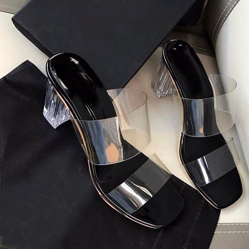 Transparent Heels For Girls