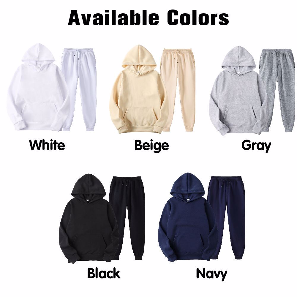 New Custom sweatpants and hoodie set jogger set jogging suits  custom tracksuits for men vendor - view 2