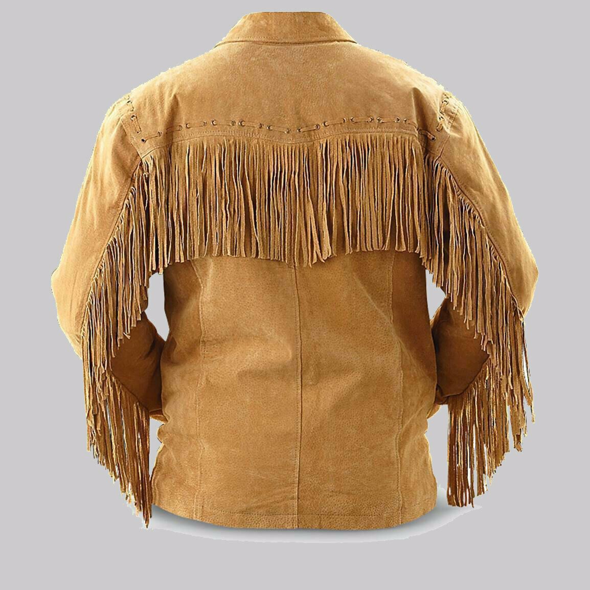 Cowboy High Quality Suede Leather Jacket - view 5