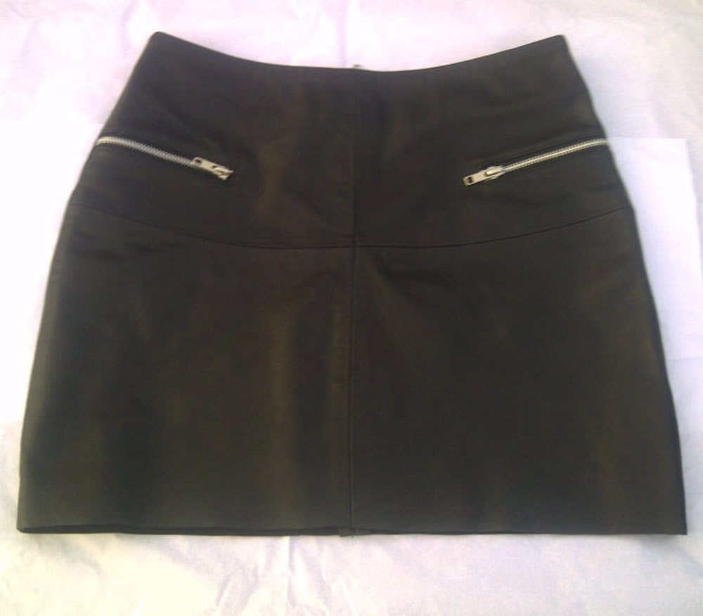 Customized Women Sheep Leather Skirts