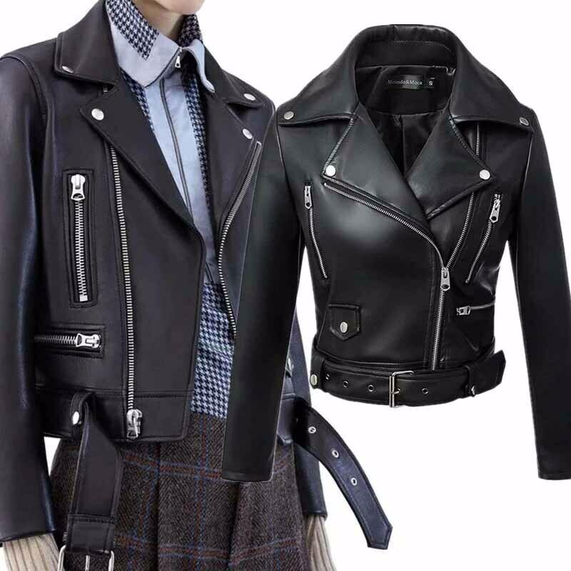High Quality Sheep Leather Women Jackets Customizable - view 4