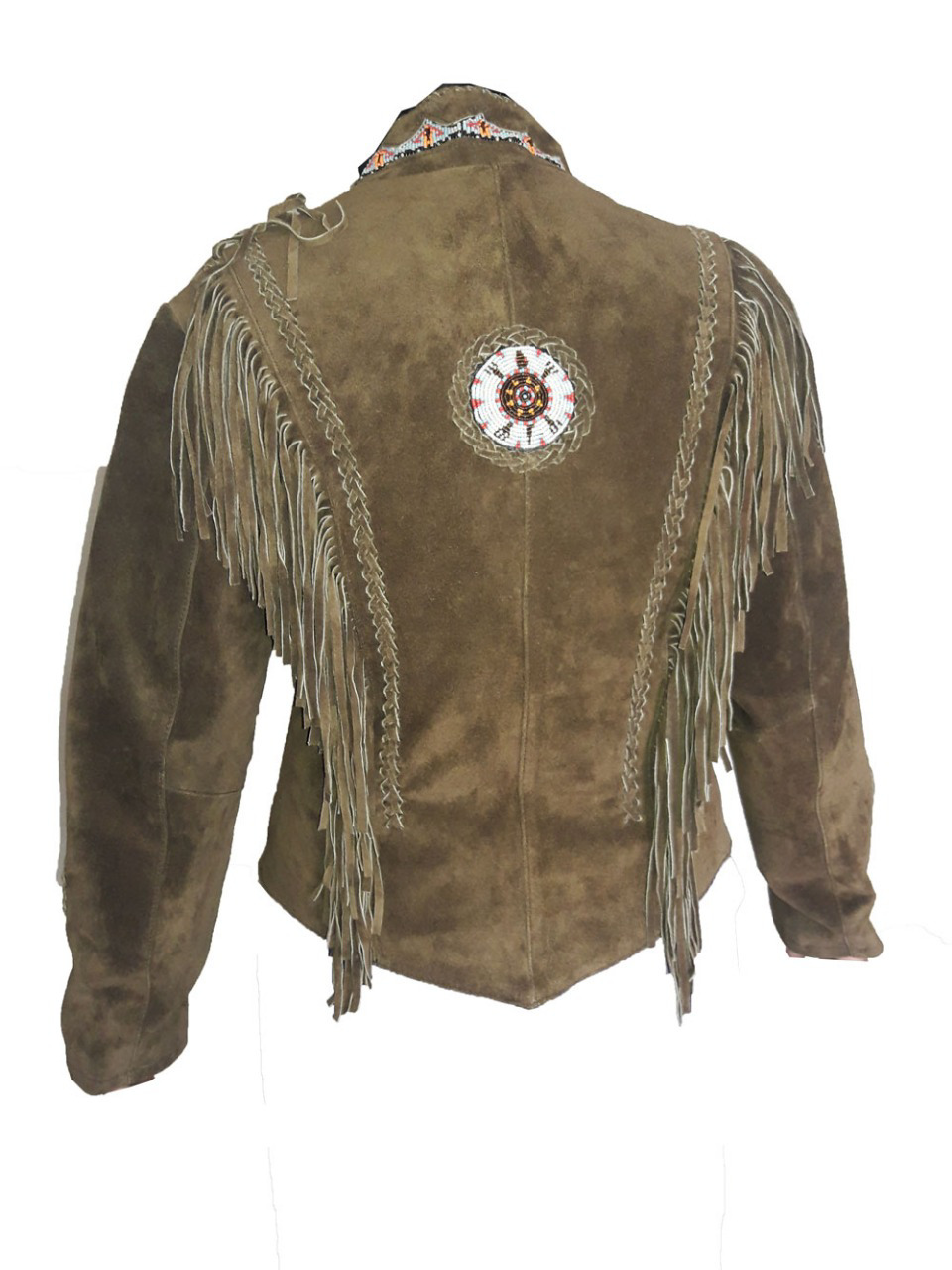 Premium Quality Cow Strip Suede Leather Women Jackets Customizable Colors - view 3