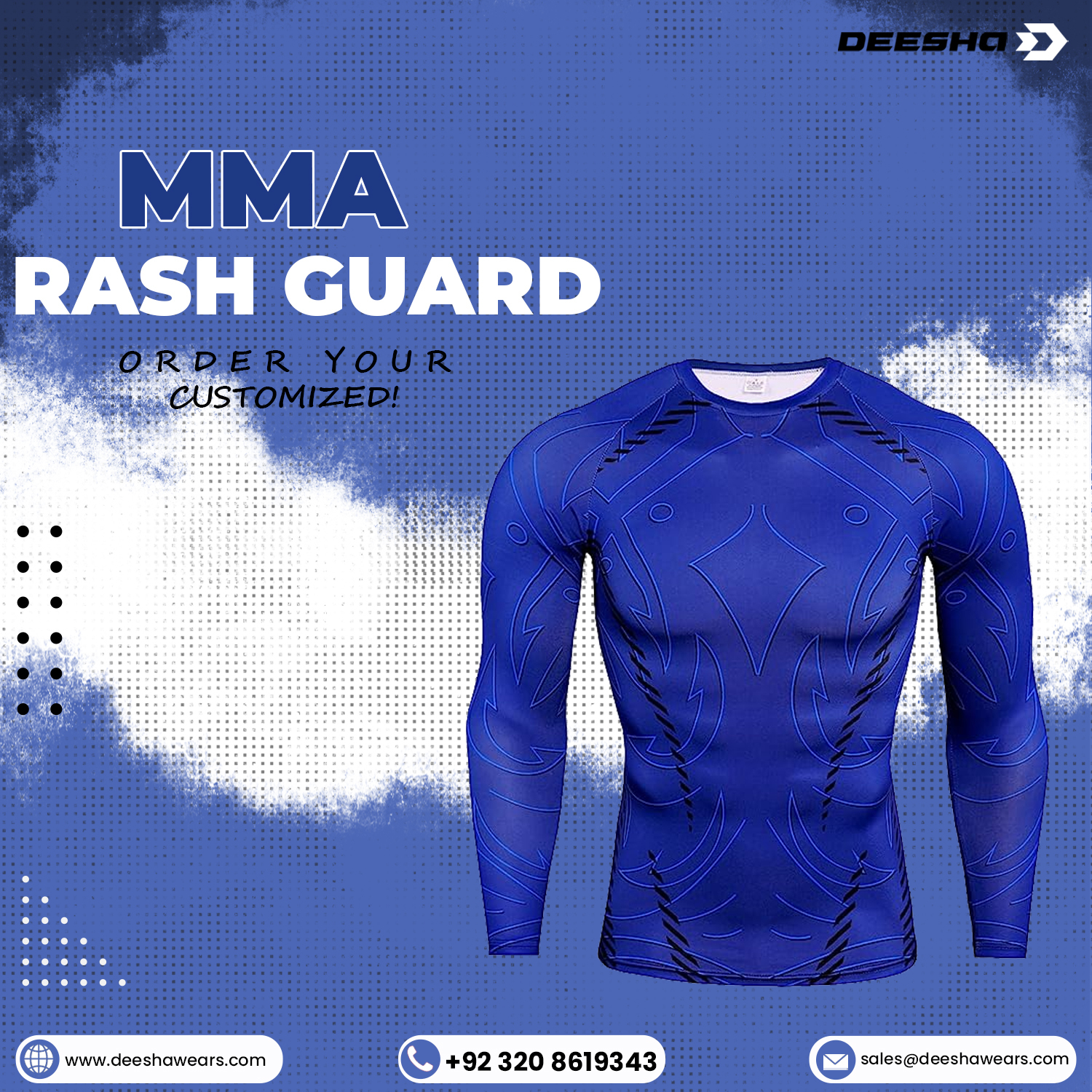 Bjj Rash Guards BRG30 Half Sleeve Sublimation - view 5