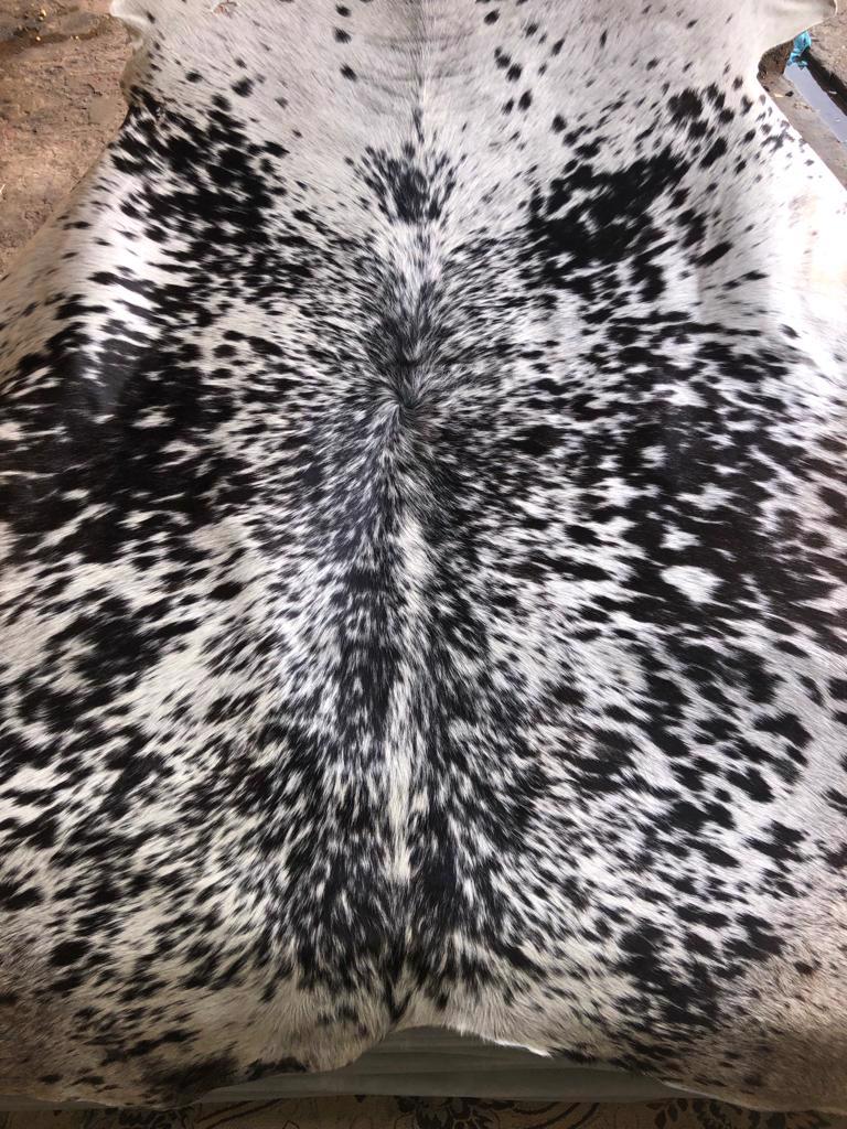 Brazilian Brown Tiger Cowhide Rug Carpet - view 4