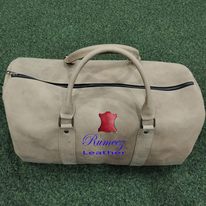 Duffle Bag Cowhide Suede - view 3