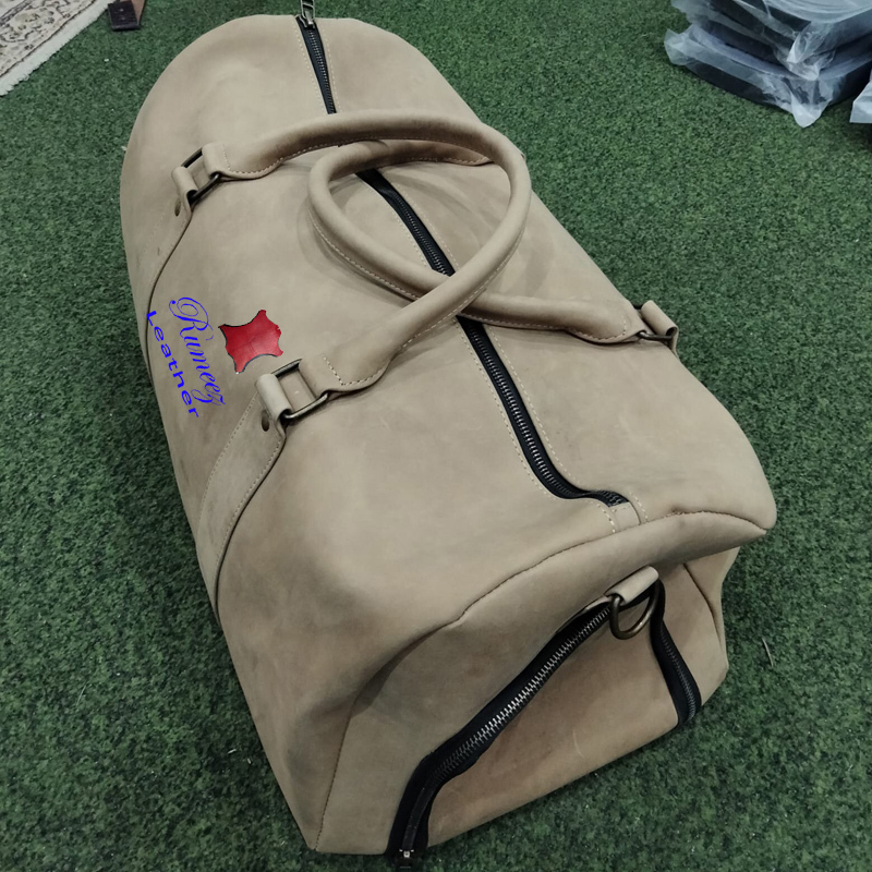 Duffle Bag Cowhide Suede - view 4