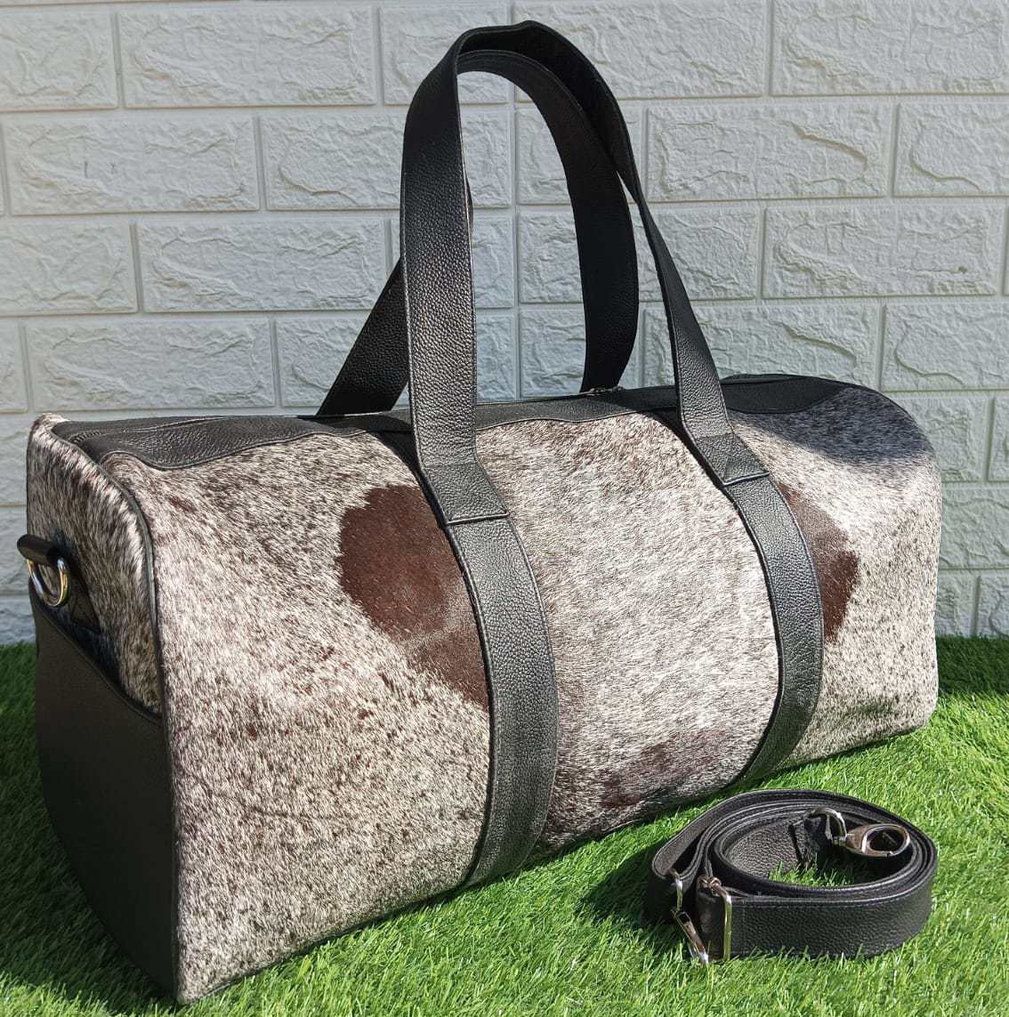 Duffle Bag Cowhide Hair-on - view 2