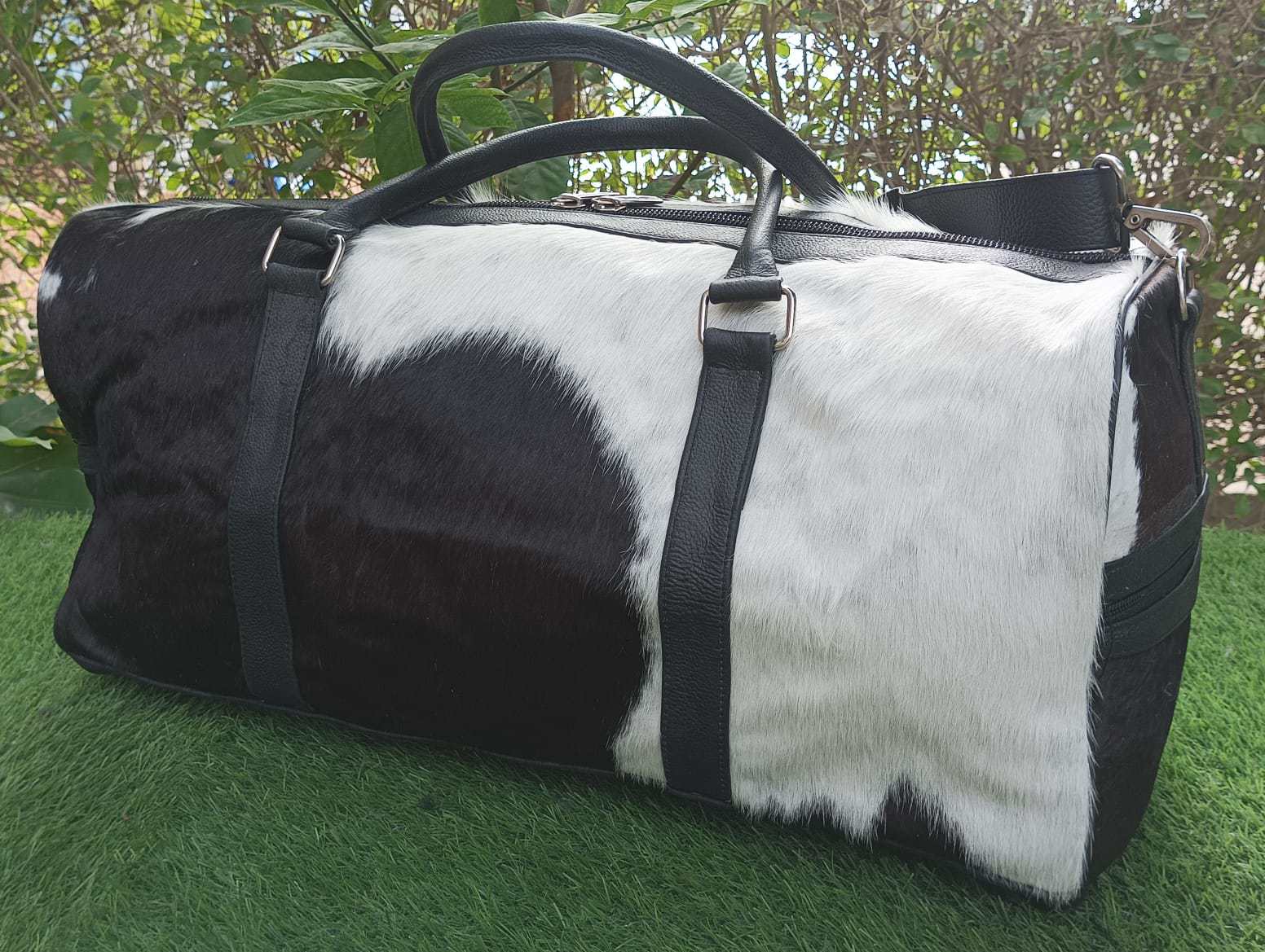 Duffle Bag Cowhide Hair-on - view 3