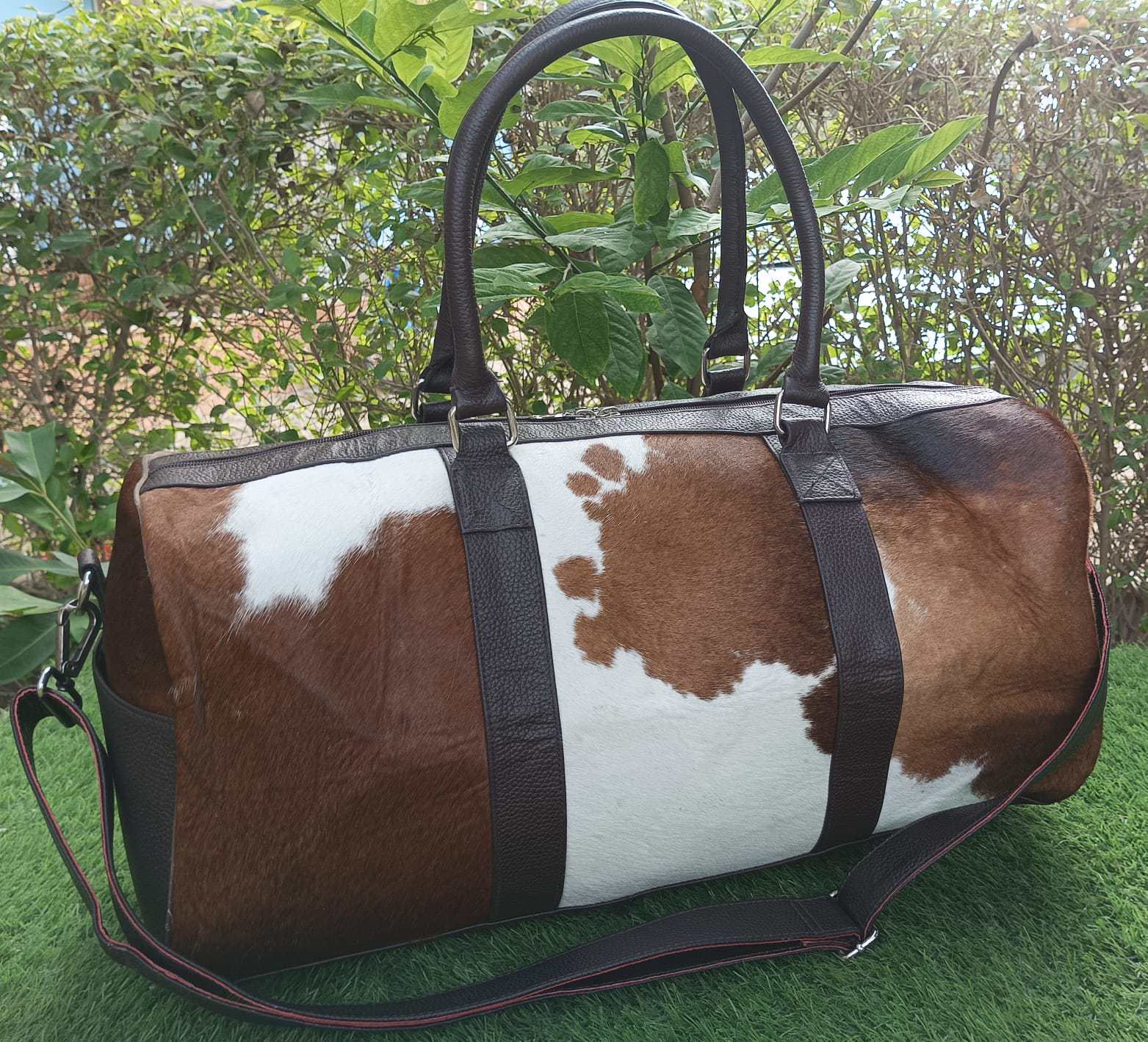 Duffle Bag Cowhide Hair-on - view 4