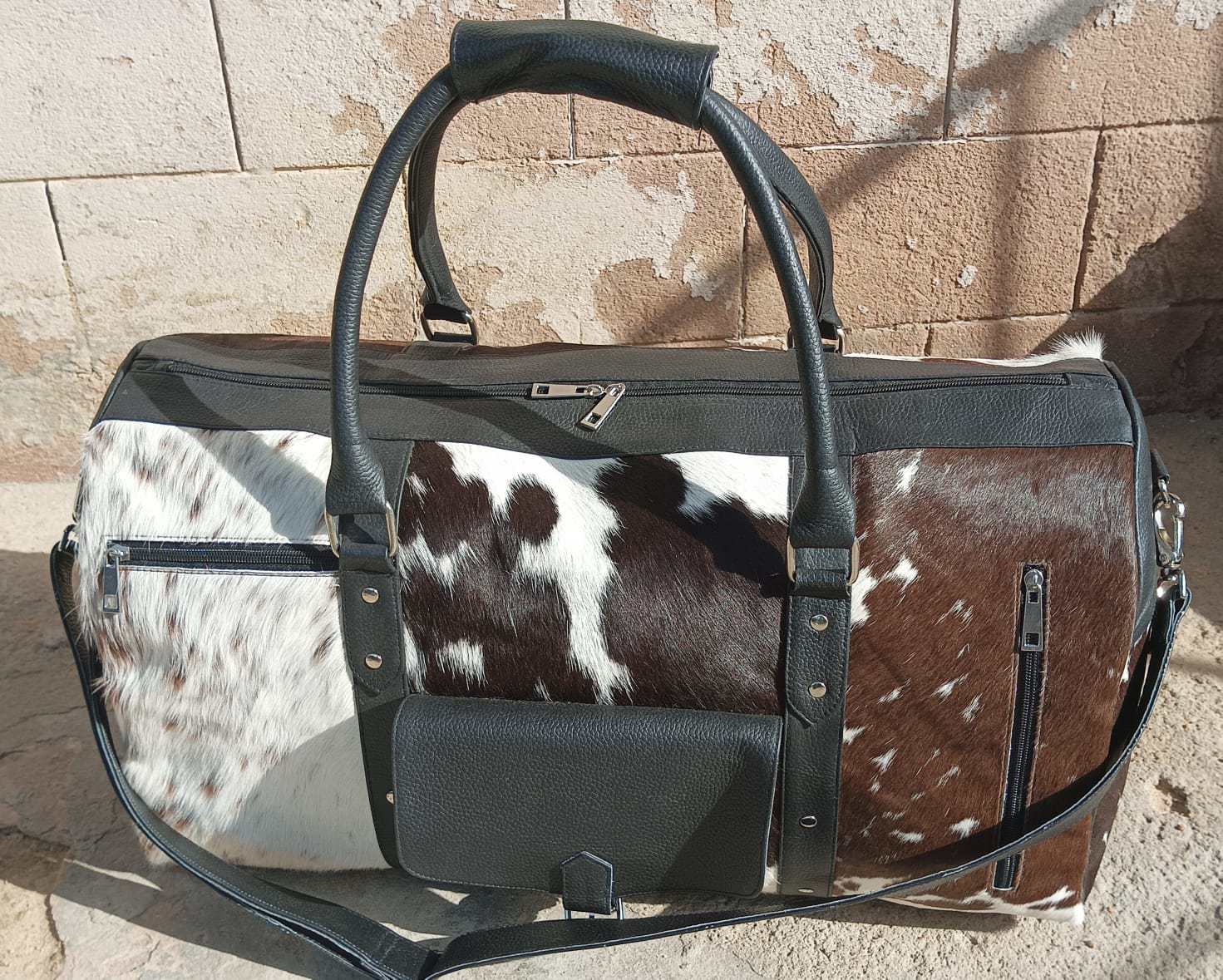 Duffle Bag Cowhide Hair-on - view 9