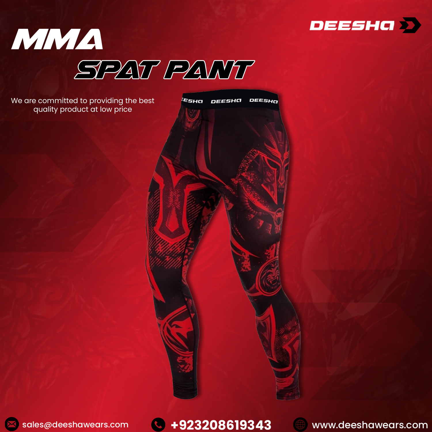 MMA Spat Pants MSP8 Sublimation - view 4