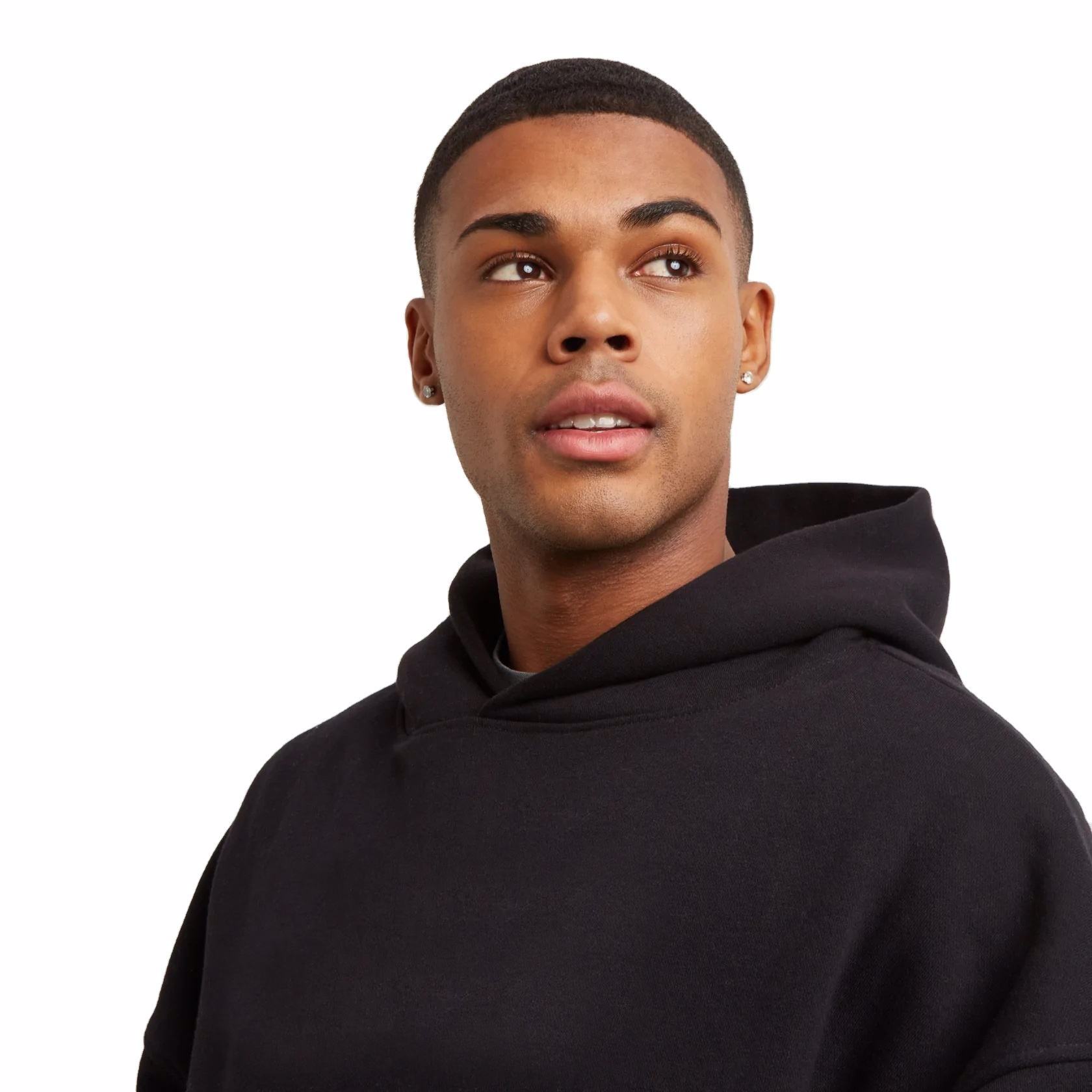 Most Popular Plain Blank Custom Men Hoodies High Quality Embroidery Hoodies For Men 2024 - view 5