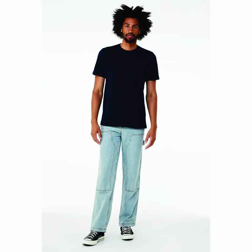 High quality sale Blank Cotton Over sized Slim Fit T-Shirt Heavy T shirt  - view 2