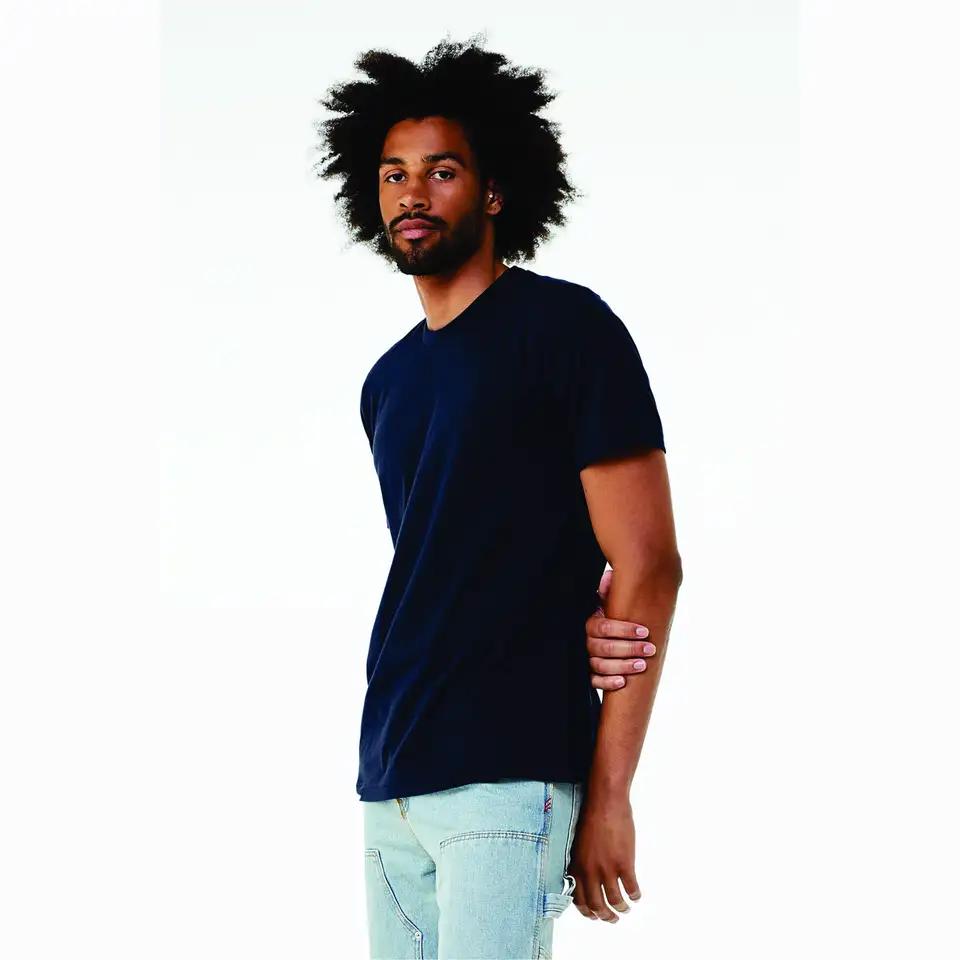 High quality sale Blank Cotton Over sized Slim Fit T-Shirt Heavy T shirt  - view 3