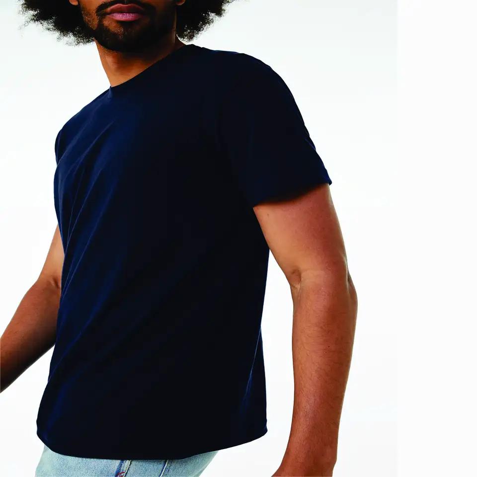 High quality sale Blank Cotton Over sized Slim Fit T-Shirt Heavy T shirt  - view 5