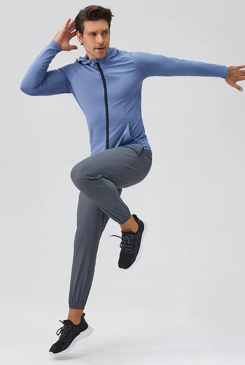 Wholesale Oversize Fitness Gym Hoodie Blank High Quality Slim Fit Gym Wear Sport Men Clothing