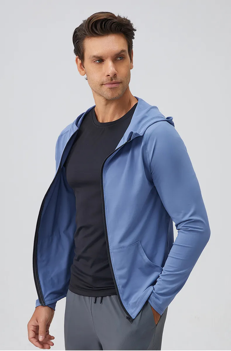 Wholesale Oversize Fitness Gym Hoodie Blank High Quality Slim Fit Gym Wear Sport Men Clothing - view 4