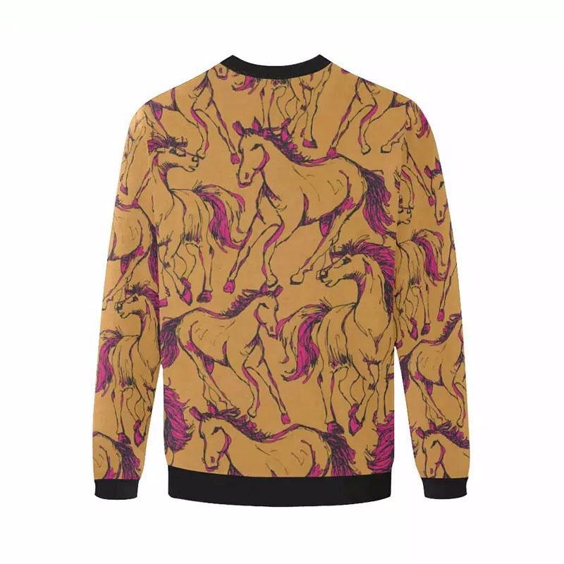 Premium Oversized Men Pullover Sweatshirt 100% Cotton Fleece Men Sweatshirt  - view 5