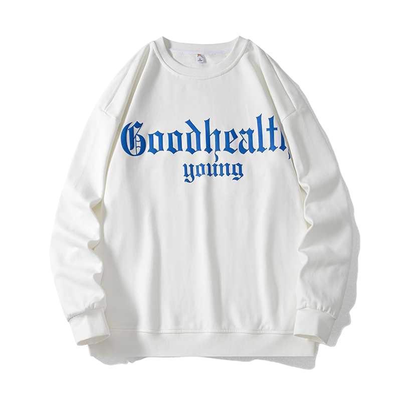 High Quality Custom men sweatshirt 100% Cotton mens crew neck plain crewneck hoodies sweatshirts - view 3