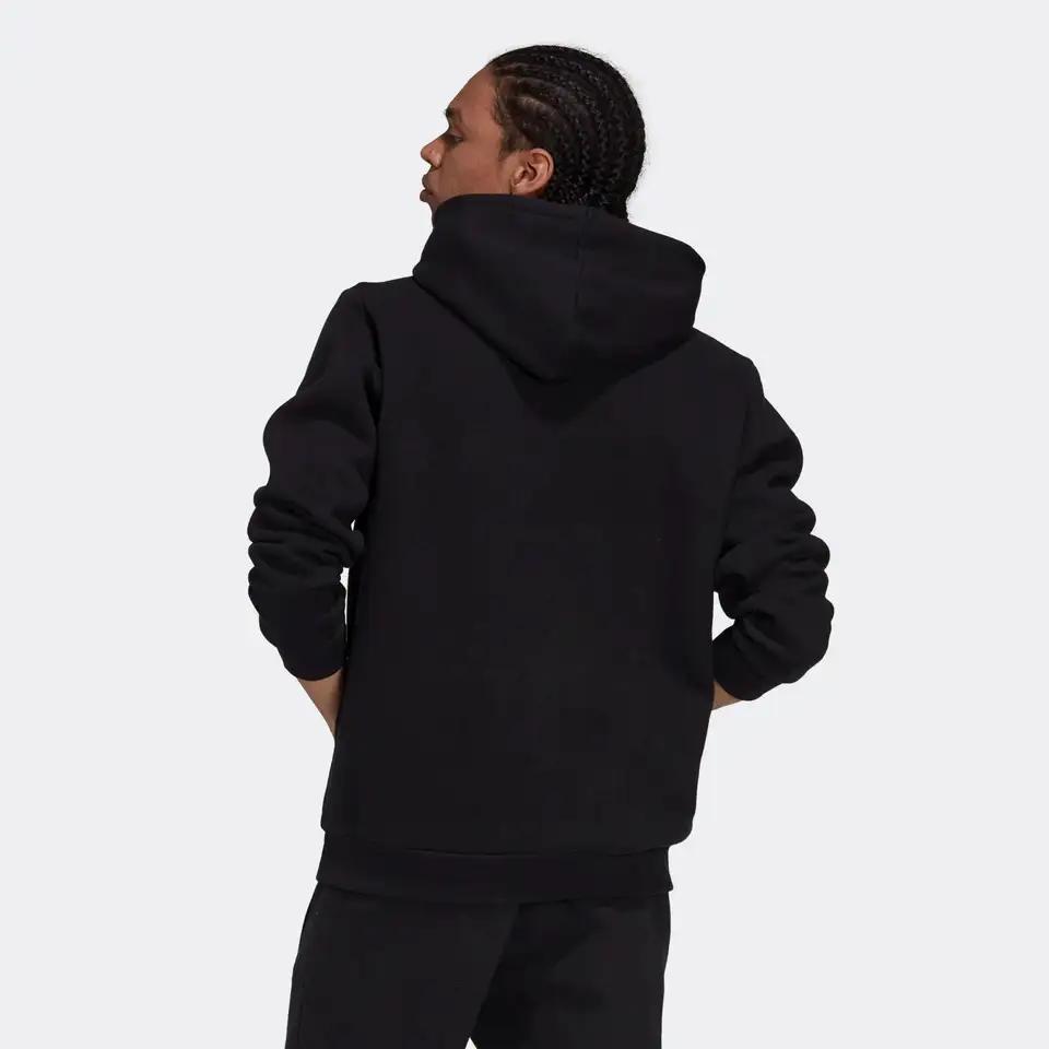 Top quality wholesale men's hoodies custom new logo 100% polyester breathable latest hoodies - view 2