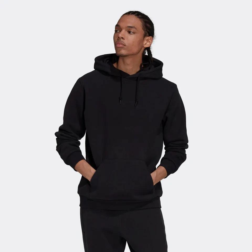 Top quality wholesale men's hoodies custom new logo 100% polyester breathable latest hoodies - view 3