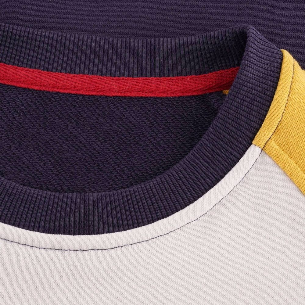 Premium Quality New Streetwear Style Solid Color Men Pullover Sweatshirt Winter Warm Long Sleeve  - view 4