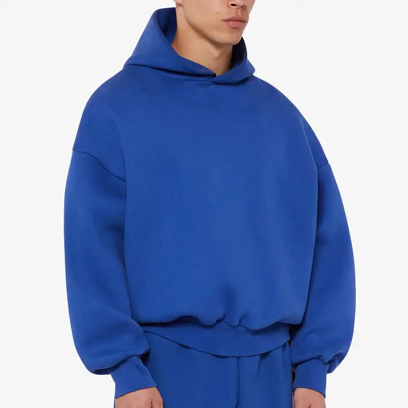 Wholesale High Quality Mens 100% Cotton Fleece Pullover Oversized Custom Heavyweight hoodie 