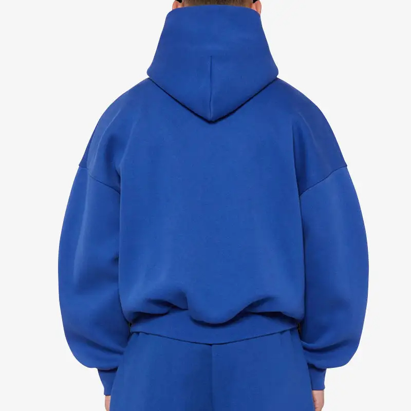Wholesale High Quality Mens 100% Cotton Fleece Pullover Oversized Custom Heavyweight hoodie  - view 3