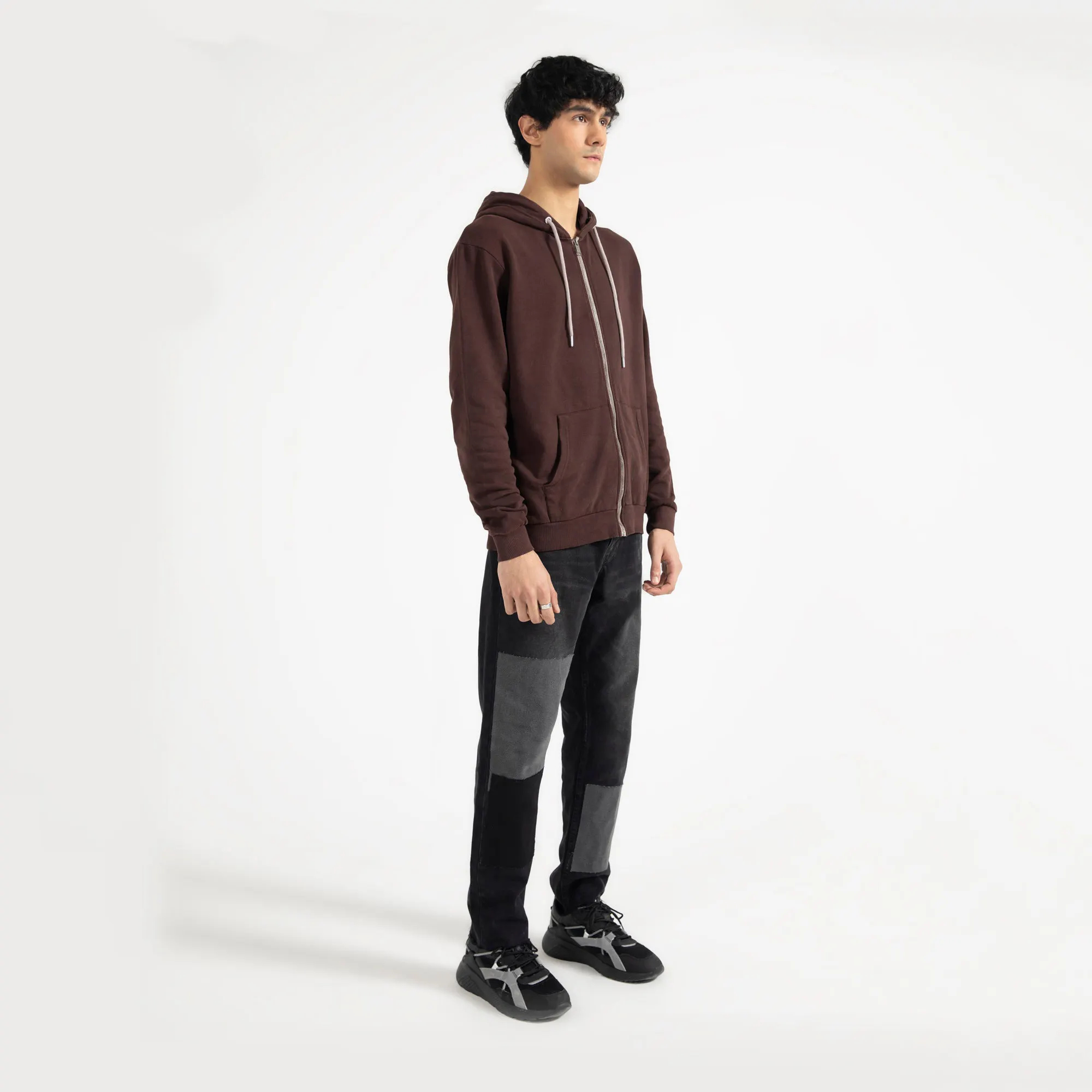 Wholesale High Quality Mens 100% Cotton Fleece Pullover Oversized Custom Heavyweight hoodie  - view 3