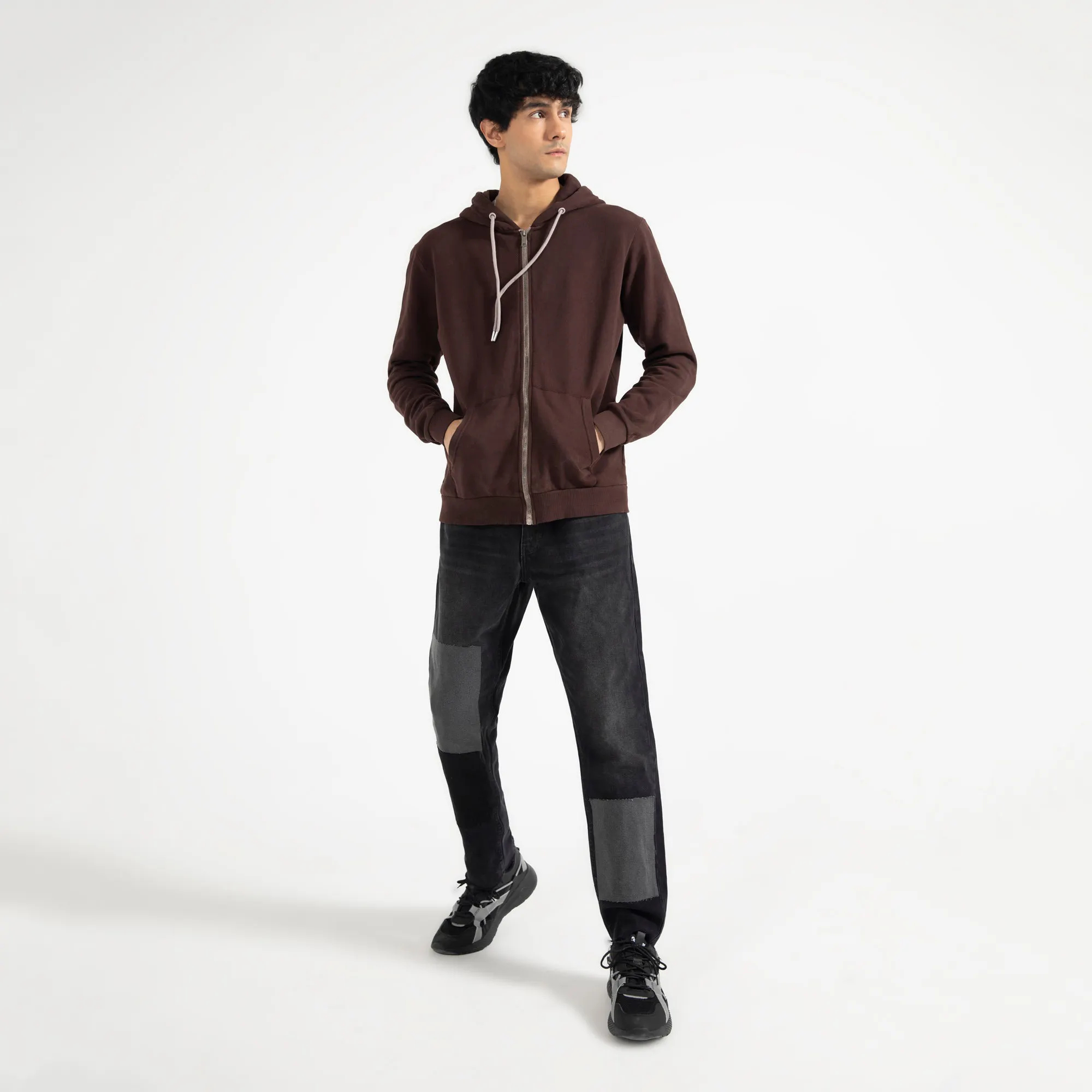 Wholesale High Quality Mens 100% Cotton Fleece Pullover Oversized Custom Heavyweight hoodie  - view 4